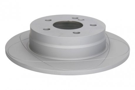 Тормозной диск, PowerDisc, массивный, с прорезями, задний ; левая/правая, ср. внешний 278 мм, т.е. 9мм, 1шт. MERCEDES C (C204), C T-MODEL (S204), C (W204) 1.6-2.2D 01.07- ATE 24.0309-0154.1 (фото 1)