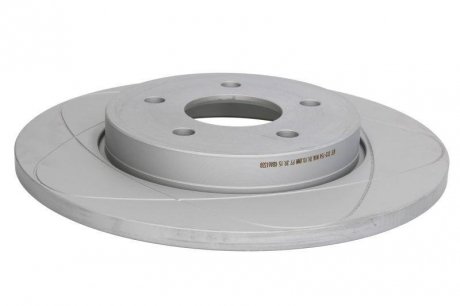 Тормозной диск, PowerDisc, массивный, с прорезями, задний ; левая/правая, ср. внешний 280 мм, т.е. 12 мм, 1 шт. FORD MONDEO III; JAGUAR X-TYPE I 1.8-3.0 10.00-12.09 ATE 24.0312-0154.1 (фото 1)
