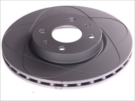 Гальмівний диск, PowerDisc, вентильований, прорізний, передній; лівий/правий, ср. зовнішній 257,5 мм, тис. 20 мм, 1 шт ALFA ROMEO 145, 146, 155; FIAT BARCHETTA, BRAVA, BRAVO I 1.2-2.0 09.89- ATE 24.0320-0142.1 (фото 1)