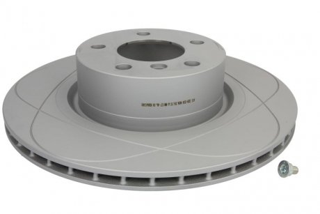 Тормозной диск, PowerDisc, вентилируемый, перфорированный, задний ; левая/правая, ср. наружный 330 мм, тыс. шт. 20 мм, 1 шт. BMW X3 (F25), X4 (F26) 1.6-3.0D 09.10-03.18 ATE 24.0320-0234.1 (фото 1)