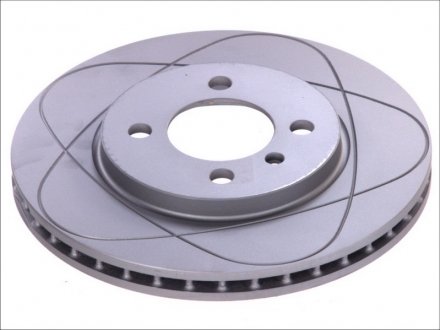 Тормозной диск, PowerDisc, вентилируемый, перфорированный, передний ; левая/правая, ср. внешний 260 мм, т.е. 22мм, 1шт. BMW 3 (E30), Z1 1.6-2.7 09.82-06.94 ATE 24.0322-0122.1 (фото 1)