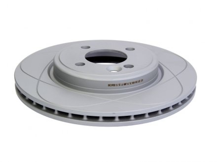 Гальмівний диск, PowerDisc, вентильований, прорізний, передній; лівий/правий, ср. зовнішній 276 мм, тис. 22 мм, 1 шт. MINI (R50, R53), (R52) 1.4D/1.6 06.01-07.08 ATE 24.0322-0204.1