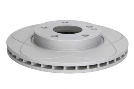 Тормозной диск, PowerDisc, вентилируемый, перфорированный, передний ; левая/правая, ср. внешний 276 мм, т.е. 22мм, 1шт. MERCEDES A (W169), B SPORTS TOURER (W245) 1.5-2.0D 09.04-06.12 ATE 24.0322-0232.1 (фото 1)