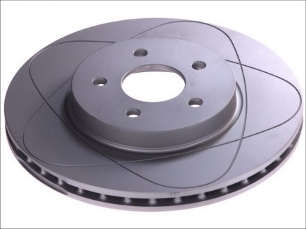 Тормозной диск, PowerDisc, вентилируемый, перфорированный, передний ; левая/правая, ср. наружная 300 мм, тыс.кв.м 23,9 мм, 1 шт. FORD MONDEO III; JAGUAR X-TYPE I 1.8-3.0 10.00-12.09 ATE 24.0324-0161.1 (фото 1)