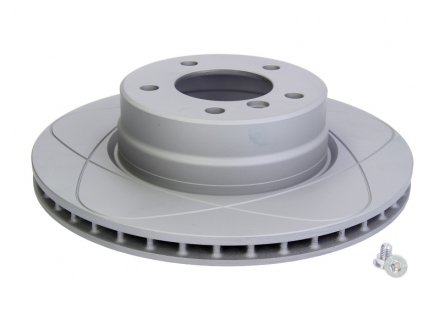 Гальмівний диск, PowerDisc, вентильований, прорізний, передній; лівий/правий, ср. зовнішній 310 мм, тис. 24 мм, 1 шт BMW 5 (E60), 5 (E61) 2.0-2.5D 07.03-12.10 ATE 24.0324-0181.1