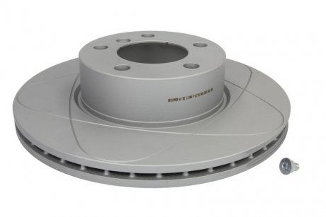Гальмівний диск, PowerDisc, вентильований, прорізний, передній; лівий/правий, ср. зовнішній 312 мм, тис. 24 мм, 1 шт BMW 1 (F20), 1 (F21), 2 (F22, F87), 2 (F23), 3 (E90) 1.6-3.0 12.04- ATE 24.0324-0203.1 (фото 1)