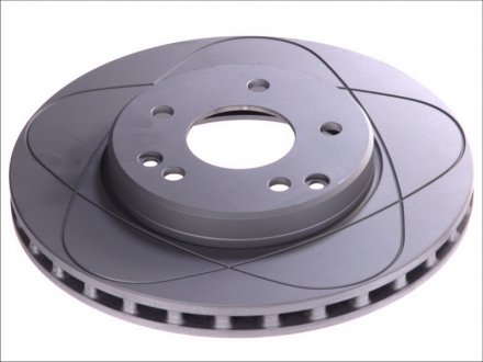 Гальмівний диск, PowerDisc, вентильований, прорізний, передній; лівий/правий, ср. зовнішній 288 мм, тис. 25 мм, 1 шт MERCEDES C (CL203), C T-MODEL (S202), C T-MODEL (S203) 1.6-3.0D 05.93-06.11 ATE 24.0325-0110.1 (фото 1)