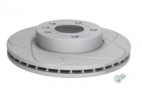 Тормозной диск, PowerDisc, вентилируемый, перфорированный, передний ; левая/правая, ср. внешний 288 мм, т.е. 25,1 мм, 1 шт. FORD GALAXY I; SEAT ALHAMBRA; Volkswagen SHARAN 1.8-2.8 03.95-03.10 ATE 24.0325-0114.1 (фото 1)