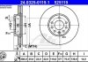 Фото автозапчасти тормозной диск, PowerDisc, вентилируемый, перфорированный, передний ; левая/правая, ср. внешний 288 мм, т.е. 25 мм, 1 шт. LOTUS 2 ELEVEN, ELISE, EXIGE; OPEL CALIBRA A, SPEEDSTER 1.6-3.0D 08.91- ATE 24.0325-0119.1 (фото 3)