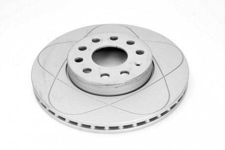 Тормозной диск, PowerDisc, вентилируемый, перфорированный, передний ; левая/правая, ср. внешний 288 мм, т.е. 25 мм, 1 шт. AUDI A3; SEAT ALTEA, ALTEA XL, LEON, LEON SC, LEON ST 1.0-Electric 02.98- ATE 24.0325-0145.1 (фото 1)
