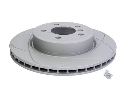 Гальмівний диск, PowerDisc, вентильований, прорізний, передній; лівий/правий, ср. зовнішній 325 мм, тис. 25 мм, 1 шт BMW 3 (E91), X3 (E83) 2.0-3.0D 09.03-06.12 ATE 24.0325-0160.1 (фото 1)