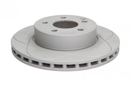 Гальмівний диск, PowerDisc, вентильований, прорізний, передній; лівий/правий, ср. зовнішній 288 мм, тис. 25 мм, 1 шт MERCEDES C (C204), C T-MODEL (S204), C (W204) 1.6-2.2D 01.07- ATE 24.0325-0179.1