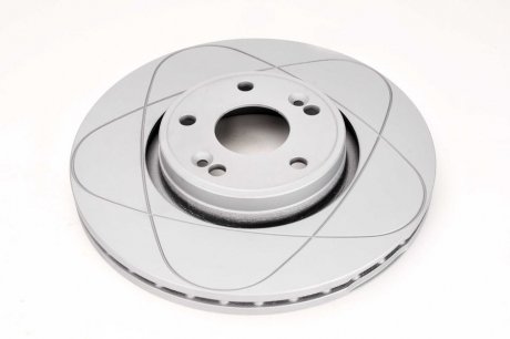 Тормозной диск, PowerDisc, вентилируемый, перфорированный, передний ; левая/правая, ср. наружная 300 мм, тыс.кв.м 26мм, 1шт. RENAULT LAGUNA II 1.6-2.2D 03.01-12.07 ATE 24.0326-0123.1 (фото 1)