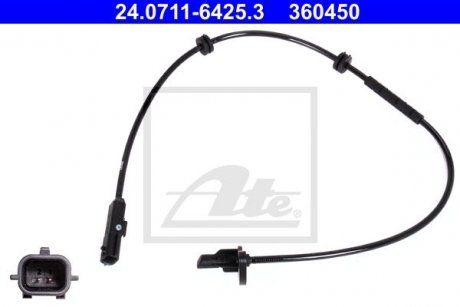 Фото автозапчасти датчик ABS RENAULT CAPTUR 13- ATE 24.0711-6425.3