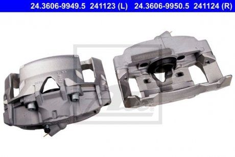 Суппорт дискового тормоза передний P VOLVO S60 II, S80 II, V60 I, V70 III, XC70 II; FORD GALAXY II, GALAXY MK II, S-MAX 1.5-4.4 03.06- ATE 24.3606-9950.5 (фото 1)