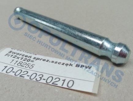 Фото автозапчастини палець кріплення компресора bpw fi12x120 AUGER 1002030210