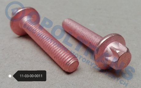 Фото автозапчастини болт з 6-ти гран. головкою з різьбою MB M8x1,25x40 Torx MAN AUGER 11-03-00-0011