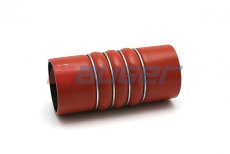 Патрубок интеркулера (80ммx190mm, красный) RVI KERAX DXi11/DXi13 10.05- AUGER 81379