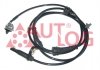 Фото автозапчастини датчик ABS передній лівий/правий NISSAN JUKE 1.2/1.5D/1.6 06.10- AUTLOG AS5042 (фото 1)