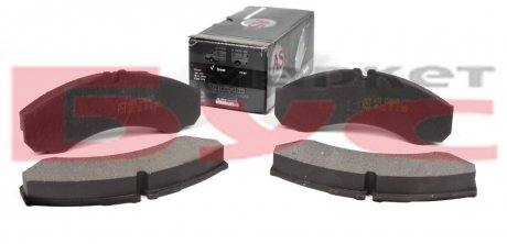 Колодки тормозные (передние) Iveco Daily 99-06 (E3 17mm) Auto Standart AST121 (фото 1)