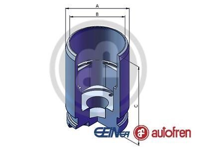 Фото автозапчасти поршень гальмівного супорта AUTOFREN D025492