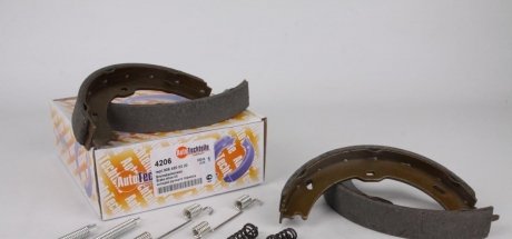 Фото автозапчасти колодки ручника AUTOTECHTEILE 100 4206