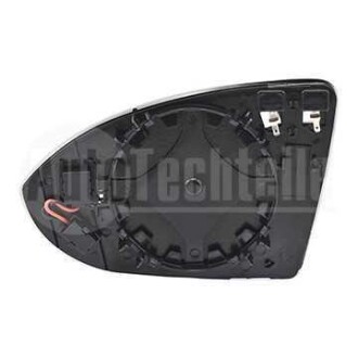 Фото автозапчасти вставка зеркала с подогревом правая VW Golf 12-21/ Touran 15-21 (4 Pin) AUTOTECHTEILE 385 7098