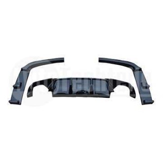 Фото автозапчастини накладка бампера заднего BMW 5 F10/F11 09-17 (M-Performance) AUTOTECHTEILE 703 5144