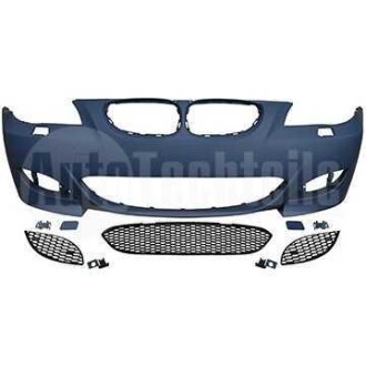 Фото автозапчасти бампер передний BMW 5 E60 03-09/ 5 E61 05-10 (с отв.фароомыв.-M5-) AUTOTECHTEILE 712 5164