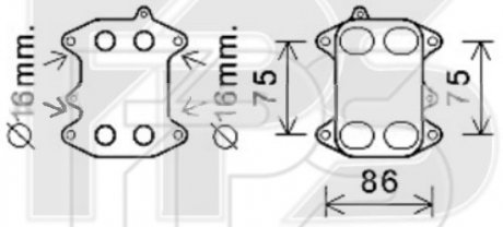 Радиатор масляный (1.2 tdi/1.6 tdi/2.0 tdi) с/без конд. акпп/мкпп 110x70x51 или ауди a3 03-12, ауди a4 08-12 (b8), ауди a4 12-16 (b8), ауди q5 08-12, ауди q5 12-17, skoda fabia 10-14, -13 (1z3/1z5) (a5), skoda rapid 12-19, skoda yeti 09-14, volks AVA COOLING 74 B05-AV (фото 1)