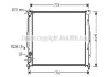 Фото автозапчастини радіатор AVA COOLING AI2108 (фото 1)