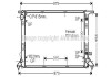Фото автозапчасти радіатор охолодження A4/A5/Q5 32i/27TD/30TD AT (AVA) AVA COOLING AIA2291 (фото 1)