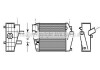 Фото автозапчастини ava audi інтеркулер a4 ii 2,5 tdi left 01- AVA COOLING AIA4187 (фото 1)