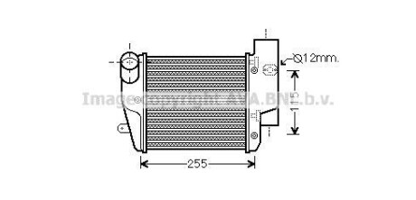 Фото автозапчасти інтеркулер AVA COOLING AIA 4302