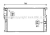 Фото автозапчастини радіатор, Система охолодження двигуна AVA COOLING BW2455 (фото 1)