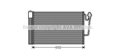 Фото автозапчастини ava bmw радіатор кондиціонера (конденсатор) mini cooper, one, clubman, countryman, paceman AVA COOLING BWA5363D