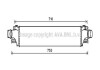 Фото автозапчасти ava chevrolet інтеркулер aveo 1.3, 1.4 11- AVA COOLING CT4061 (фото 1)