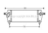 Фото автозапчастини інтеркулер NISSAN Qashqai 1.5D 07- (AVA) AVA COOLING DNA4333 (фото 1)