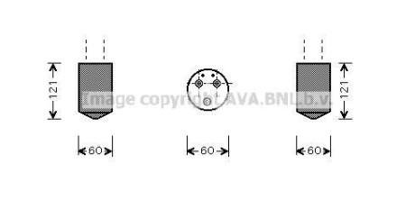 Фото автозапчастини осушувач кондиціонера AVA AVA COOLING DWD043