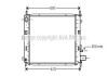 Фото автозапчастини радіатор, охолодження двигуна AVA COOLING FD 2152 (фото 1)