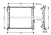 Фото автозапчастини радіатор охолодження FORD FOCUS I (CAK) (98-) (AVA) AVA COOLING FD2379 (фото 1)