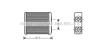 Фото автозапчасти теплообмінник, система опалення салону AVA COOLING FD6362 (фото 1)