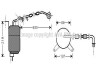 Фото автозапчасти осушитель кондиционера FORD MONDEO III 1.8-3.0 10.00-03.07 AVA COOLING FD D111 (фото 1)