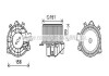 Фото автозапчастини вентилятор салону AVA COOLING FT8439 (фото 1)
