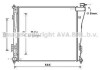 Фото автозапчасти радіатор, Система охолодження двигуна AVA COOLING HY2305 (фото 1)