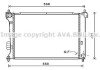 Фото автозапчастини ava hyundai радіатор системи охолодження двигуна i20 i 1.4, 1.6 08- AVA COOLING HY2309 (фото 1)