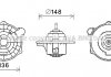 Фото автозапчасти воздуходувка HYUNDAI I10 I, I10 II 1.0-1.2 01.08- AVA COOLING HY8404 AVA (фото 1)