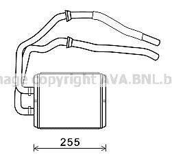 Фото автозапчастини радіатор обігрівача салону Iveco Daily 06> AVA AVA COOLING IV6105