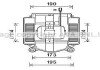 Фото автозапчасти вентилятор отопителя салона MB S221 05>13 AVA COOLING MS8669 (фото 1)