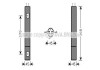 Фото автозапчастини осушувач,кондиціонер AVA COOLING MSD471 (фото 1)